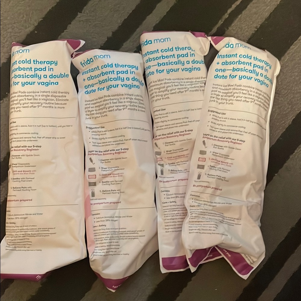 4 Frida mom 2 in 1 instant cold therapy and absorbent pad